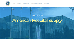 Desktop Screenshot of americanhospitalsupply.com